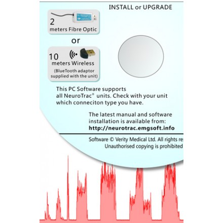 NeuroTrac™ Fibra Optica Software Kit USB