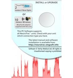 NeuroTrac™ Fibra Optica Software Kit USB